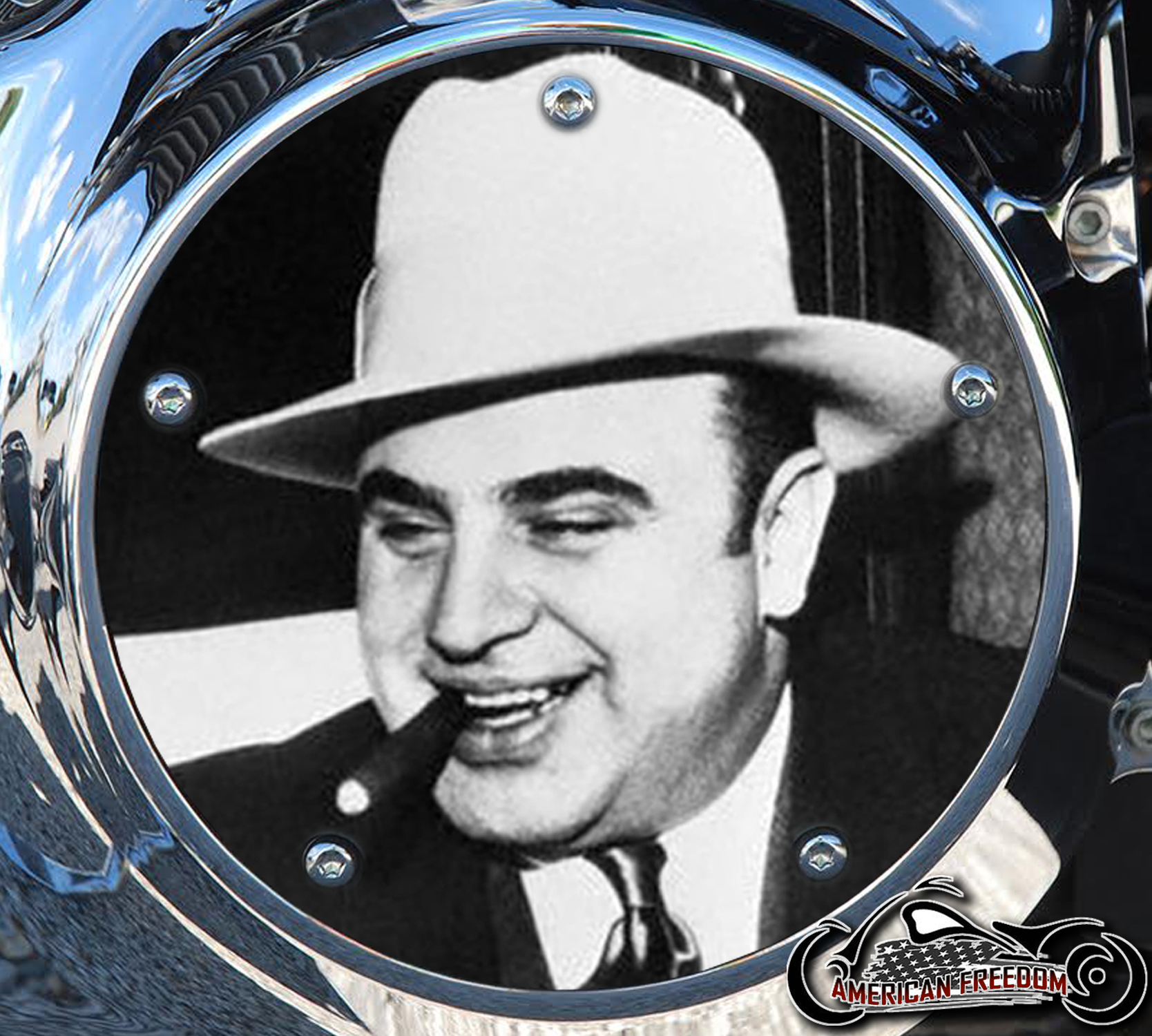 Custom Derby Cover - Al Capone